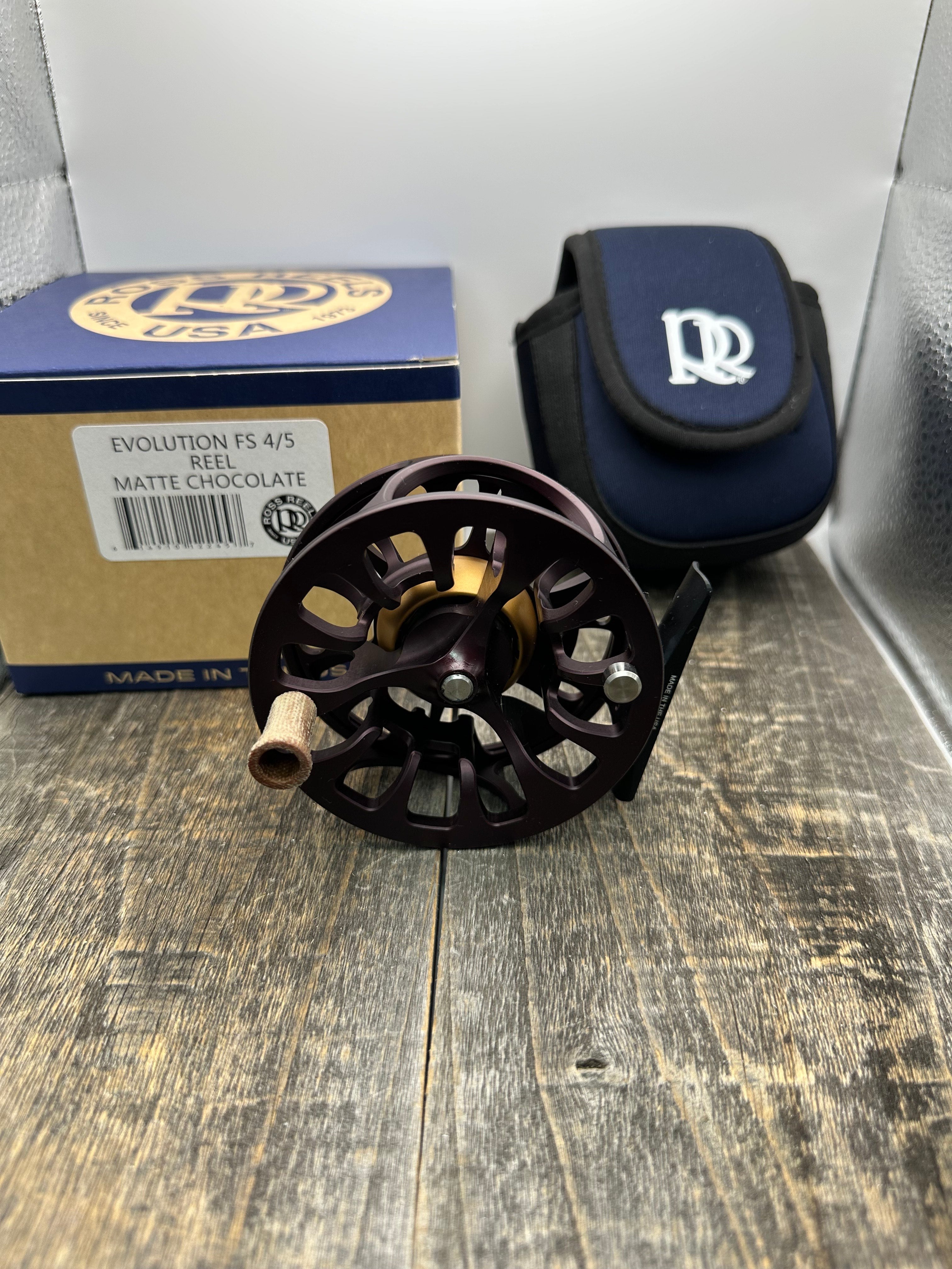 Ross Reels Evolution FS Special Edition-Matte Chocolate – Dakota