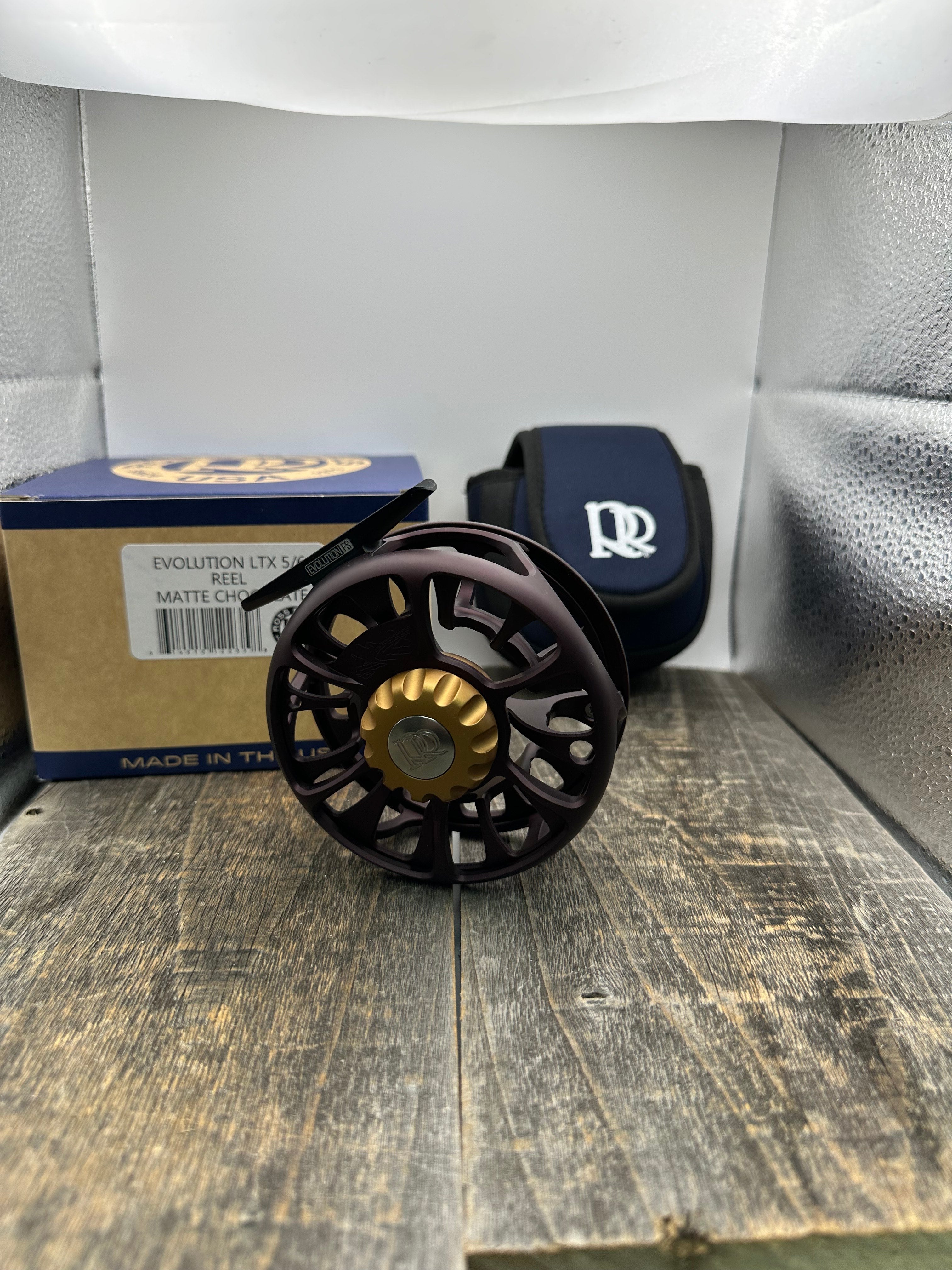 Ross Reels Evolution LTX Special Edition-Matte Chocolate – Dakota