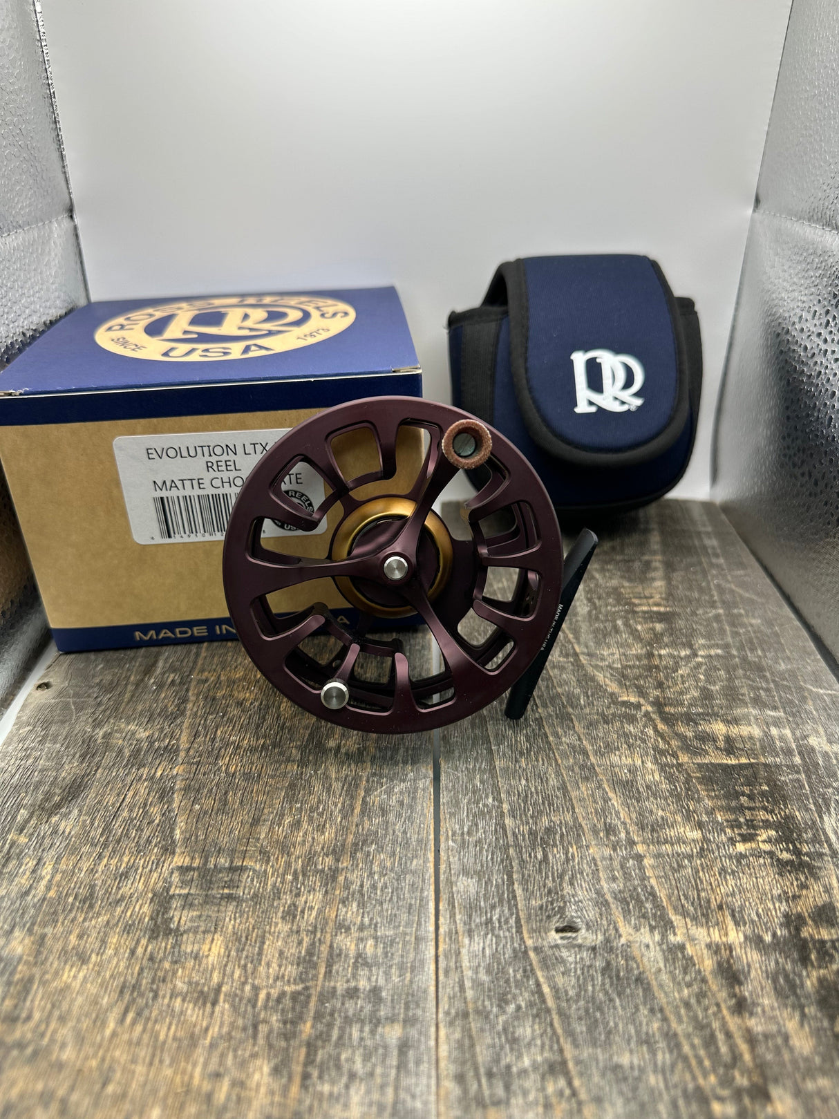 Ross Reels Evolution LTX Special Edition-Matte Chocolate 5/6 Fly Reel