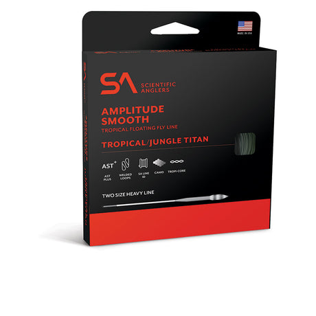 SA Amplitude Smooth Tropical/Jungle Titan Fly Line