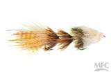 Schultzy's Improved Woodsman Molted Craw / 1 Streamers