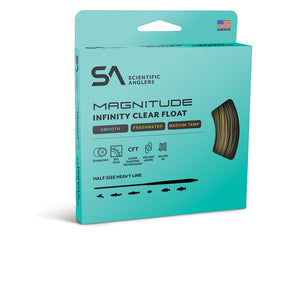 Scientific Anglers Magnitude Smooth Infinity Clear Float Head Fly Line Fly Line