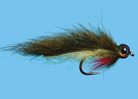 Sculpy Fry- Olive #4 Trout Flies