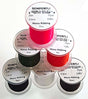 Semerfli Mono Ribbing Thread Small 0.1mm / Black Threads