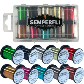 Semperfli 0.1mm Wire Collection Wires, Tinsels