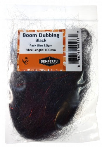 Semperfli Boom Dubbing Black Dubbing