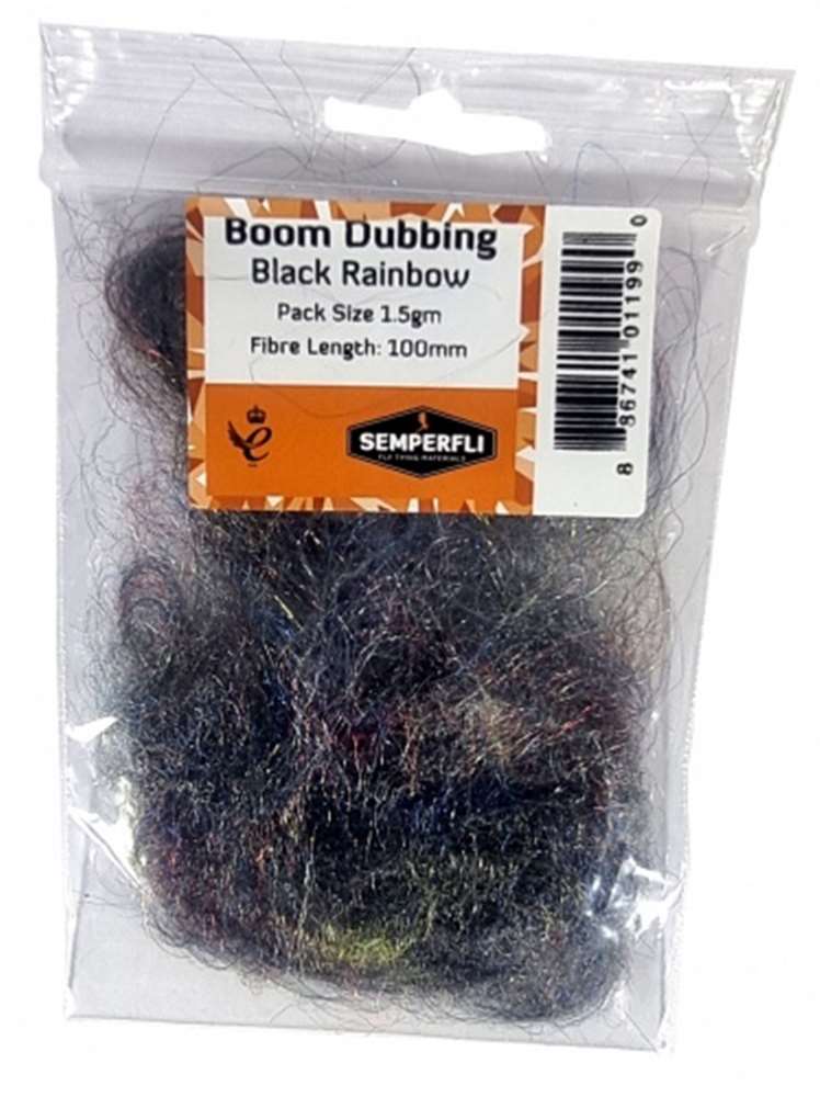 Semperfli Boom Dubbing Black Rainbow Dubbing
