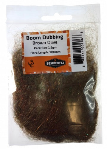 Semperfli Boom Dubbing Brown Olive Dubbing