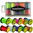 Semperfli Classic Waxed Thread 12/0 110m Attractor Colors Collection Threads