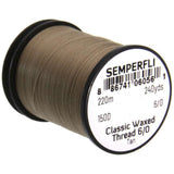 Semperfli Classic Waxed Thread 6/0 Tan Threads