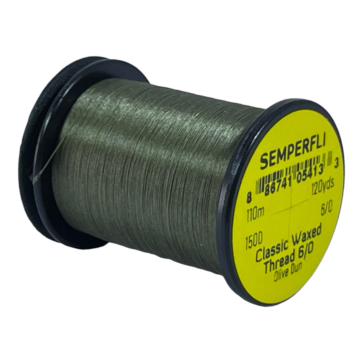 Semperfli Classic Waxed Threads 110m 6/0 150D Waxed Thread 110m 6/0