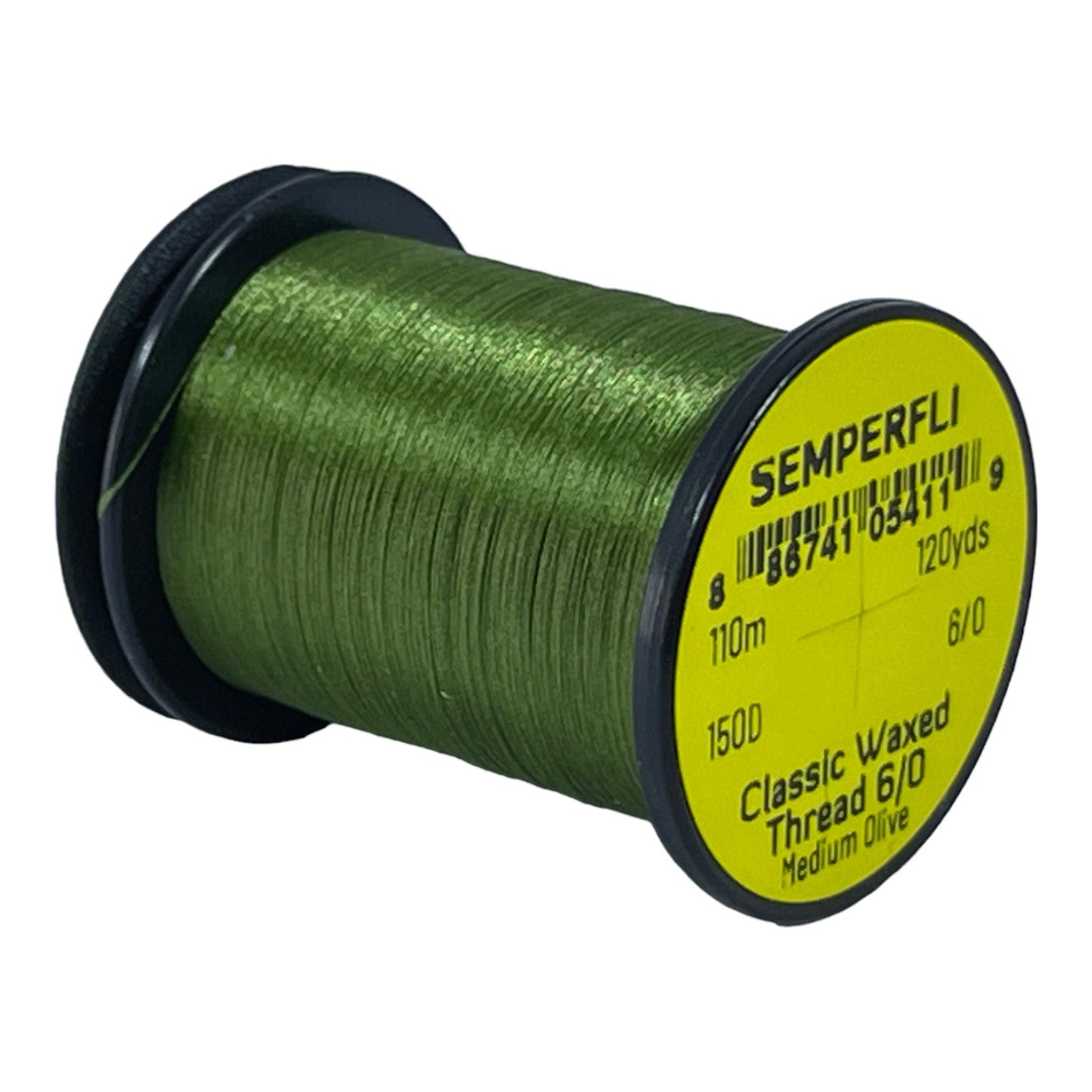 Semperfli Classic Waxed Threads 110m 6/0 150D Waxed Thread 110m 6/0