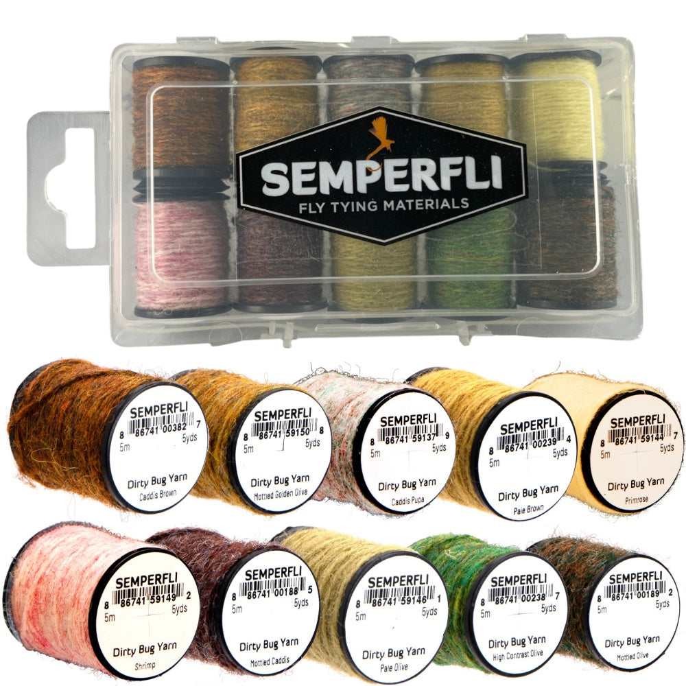 Semperfli Dirty Bug Yarn Collection Chenilles, Body Materials