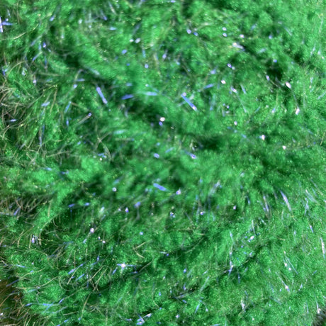 Semperfli EggStatic Egg Fritz 15mm Peacock Green Chenilles, Body Materials