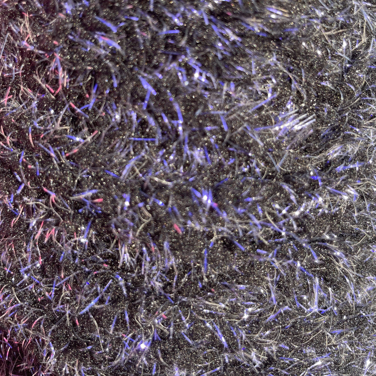 Semperfli EggStatic Egg Fritz 8mm Black Sturgeon Chenilles, Body Materials