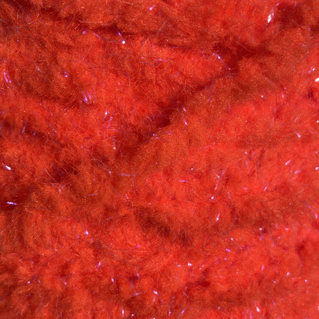 Semperfli EggStatic Egg Fritz 8mm Fl Hot Red Chenilles, Body Materials
