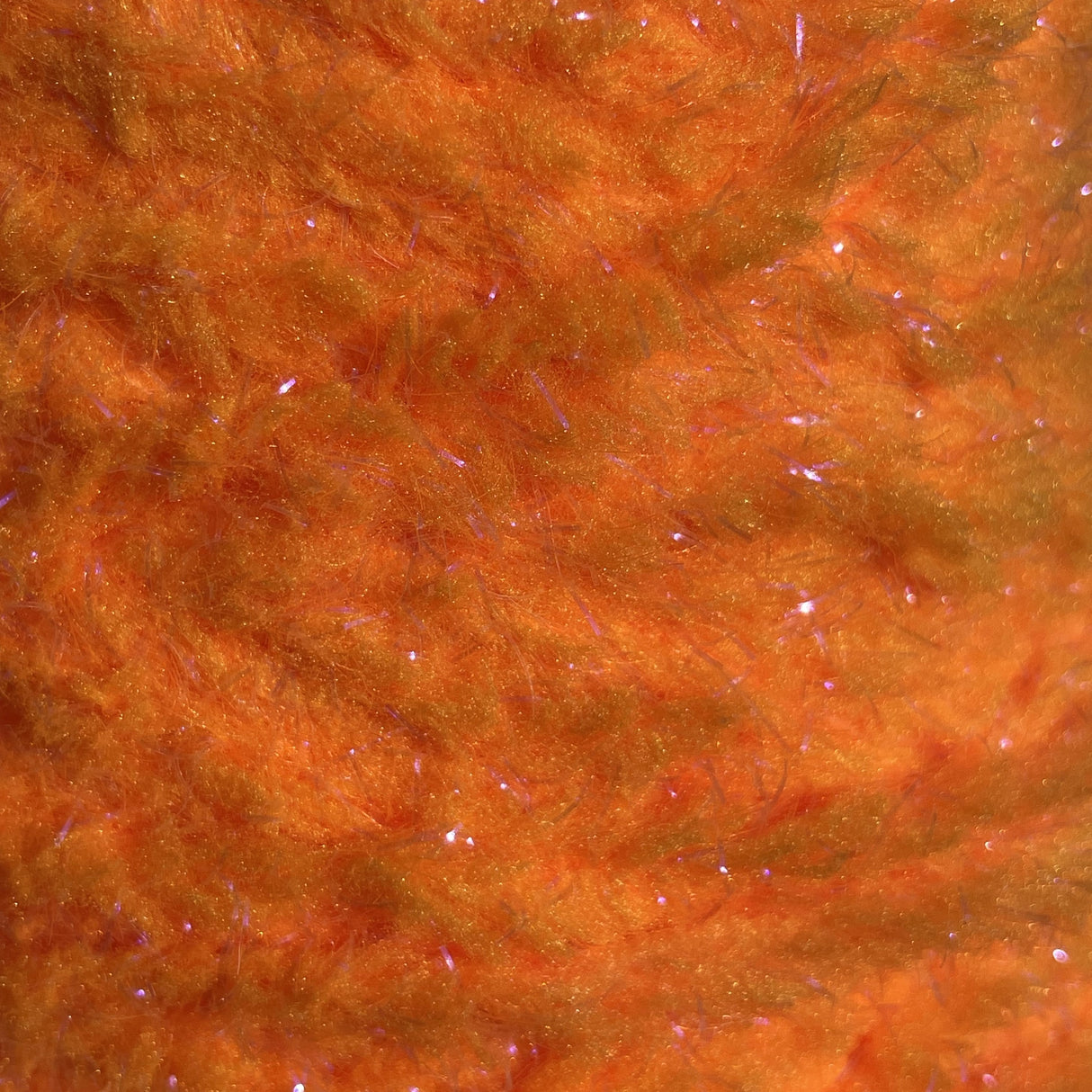 Semperfli EggStatic Egg Fritz 8mm Fl Steelhead Orange Chenilles, Body Materials