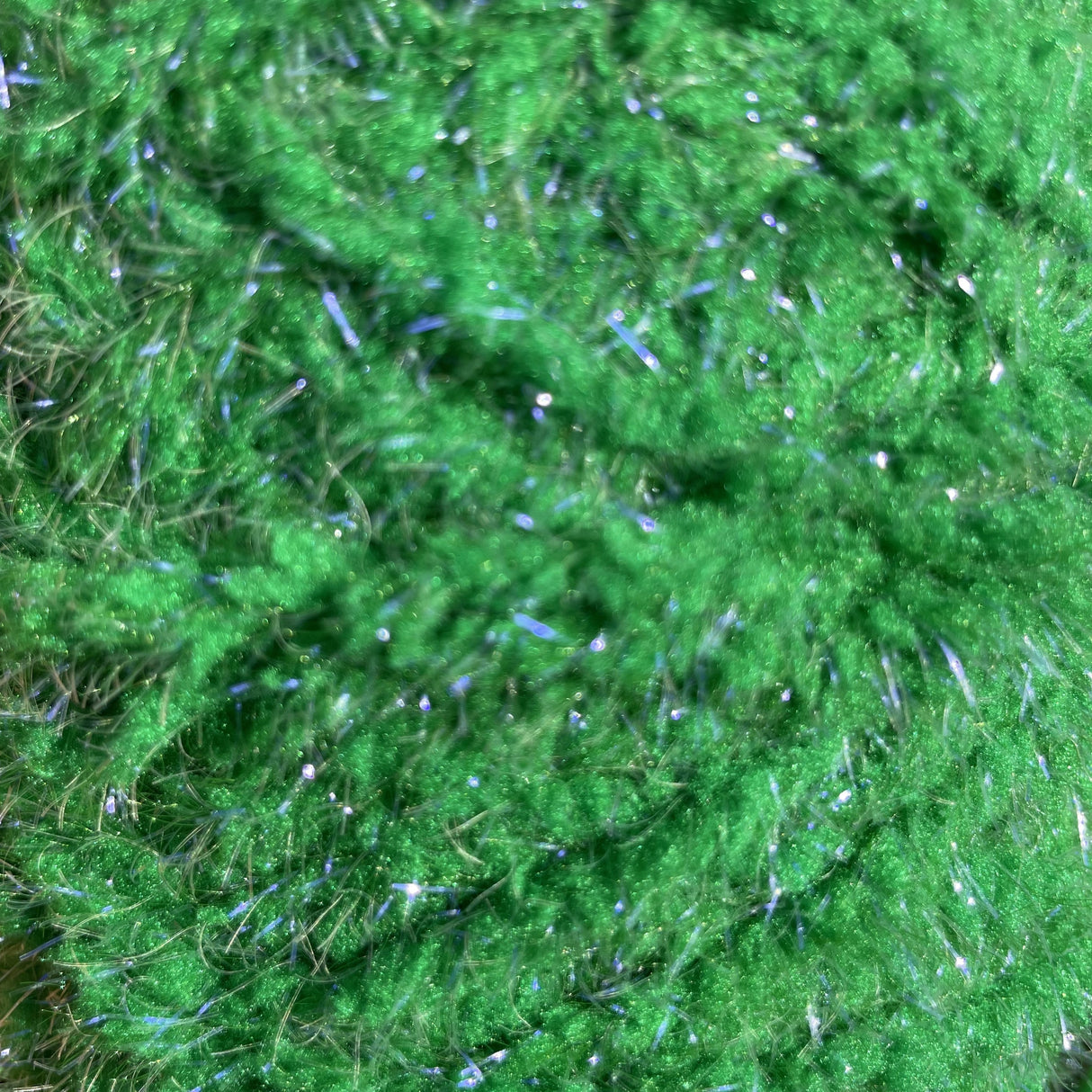 Semperfli EggStatic Egg Fritz 8mm Peacock Green Chenilles, Body Materials