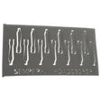 Semperfli Foam Cranefly / Daddy Long Leg / Tipulidae  Bodies Dark Gray / 30mm Foam Fly Tying Sheets, Bodies, Tools