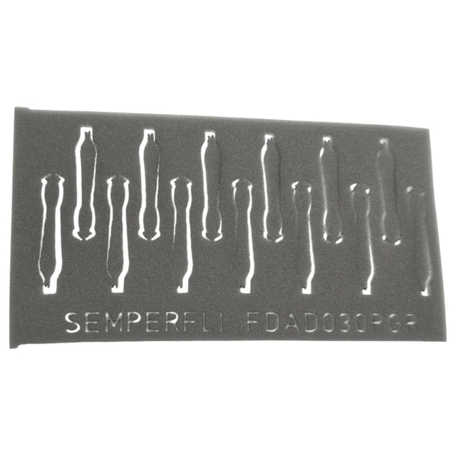 Semperfli Foam Cranefly / Daddy Long Leg / Tipulidae  Bodies Dark Gray / 30mm Foam Fly Tying Sheets, Bodies, Tools