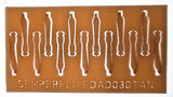 Semperfli Foam Cranefly / Daddy Long Leg / Tipulidae  Bodies Tan / 30mm Foam Fly Tying Sheets, Bodies, Tools