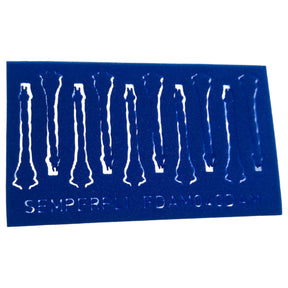 Semperfli Foam Damsel Bodies Blue / 40mm ~ 1.57 inches Chenilles, Body Materials
