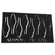 Semperfli Foam Realistic Natural Beetle Bodies Black / 12mm Foam Fly Tying Sheets, Bodies, Tools