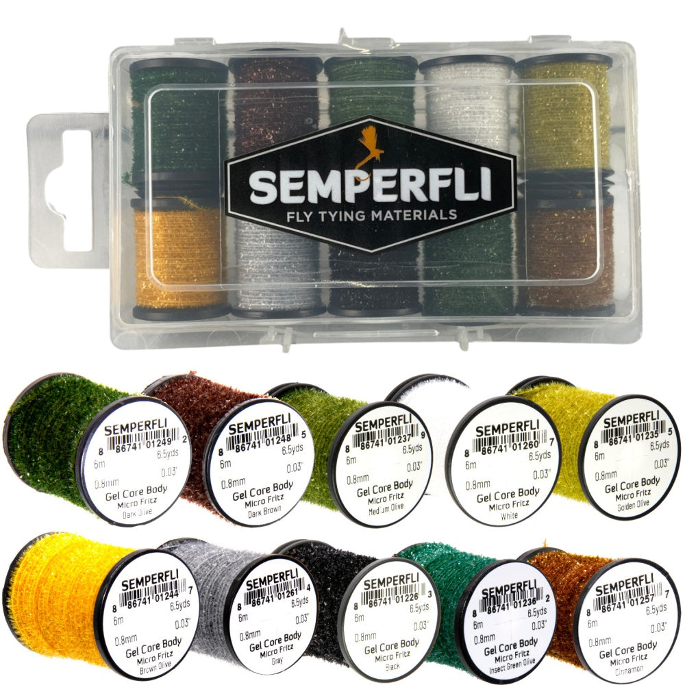 Semperfli Gel Core Body Micro Fritz Collection – Dakota Angler