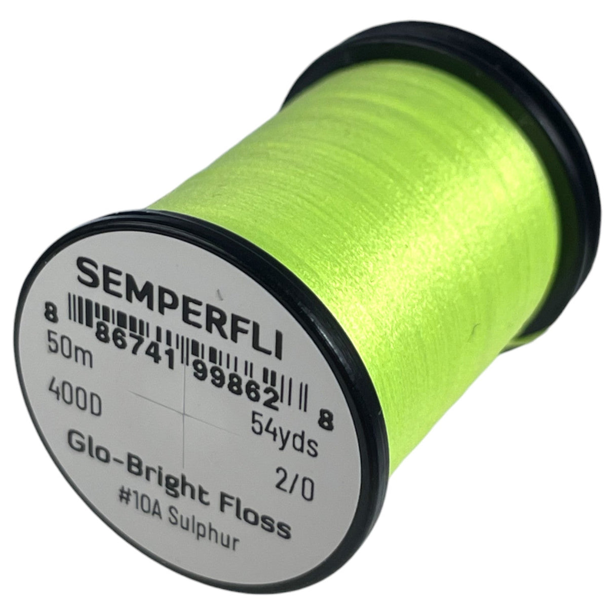 Semperfli Glo-Bright Floss #10A - Sulphur Threads