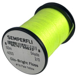 Semperfli Glo-Bright Floss #11A - Pale Yellow Threads