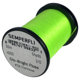 Semperfli Glo-Bright Floss #12A - Chartreuse Threads