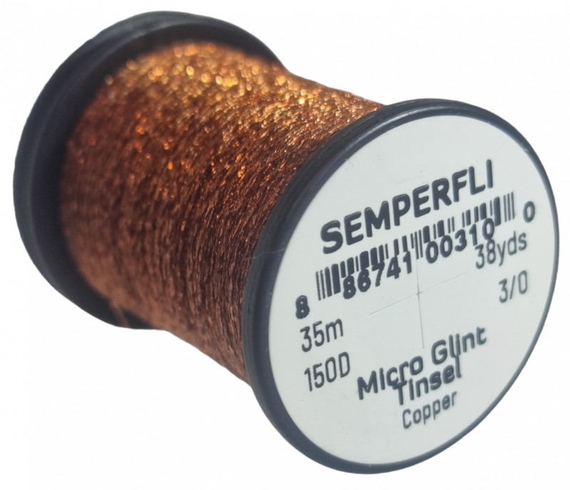 Semperfli Micro Glint Tinsel Copper Wires, Tinsels