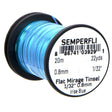 Semperfli Mirror Tinsel 1/32" / Mirage Blue Iris Wires, Tinsels