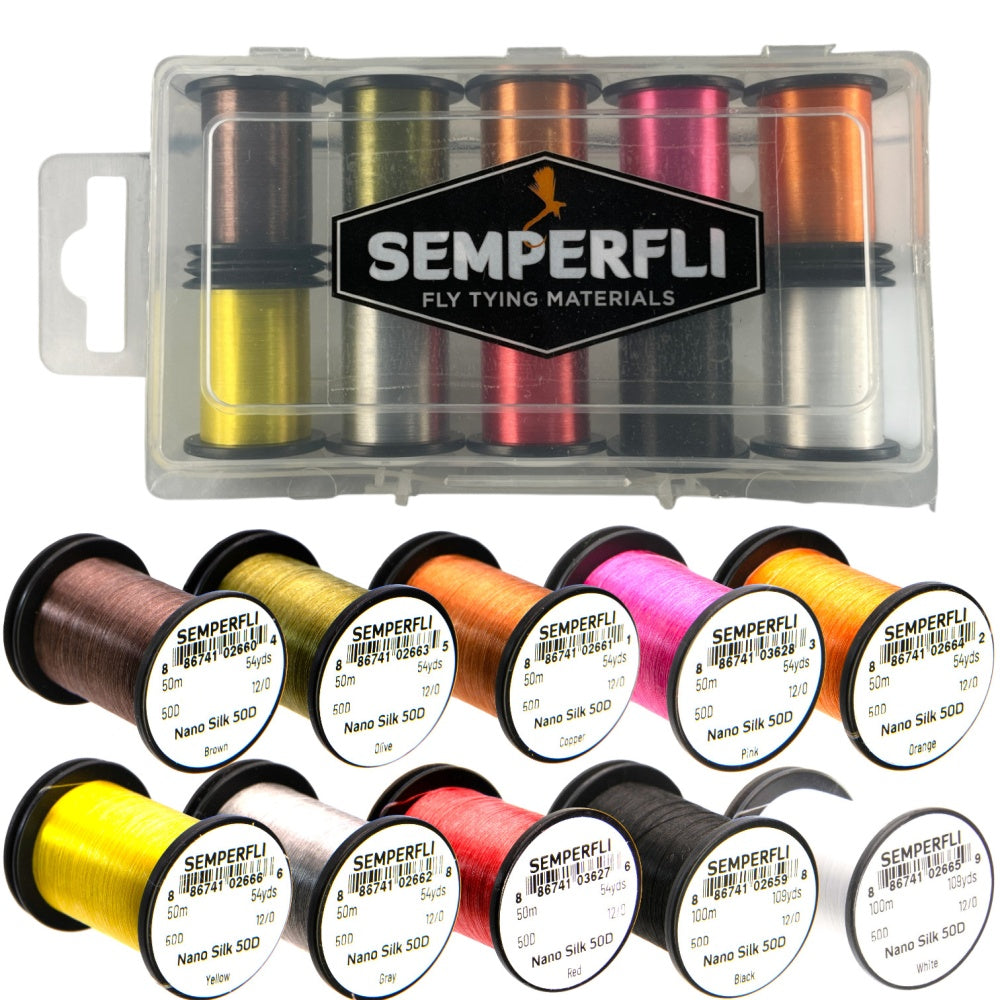 Semperfli Nano Silk 50D Collection Box Threads