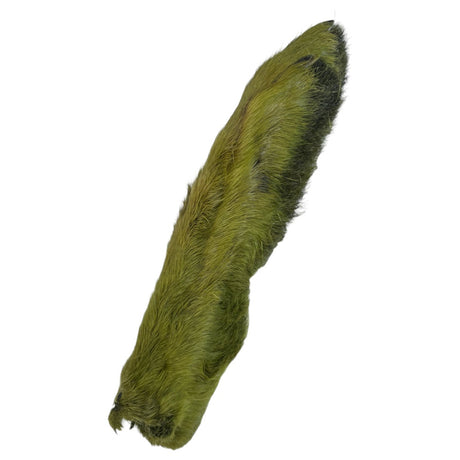 Semperfli Snowshoe Rabbit Foot Olive Rabbit Hair