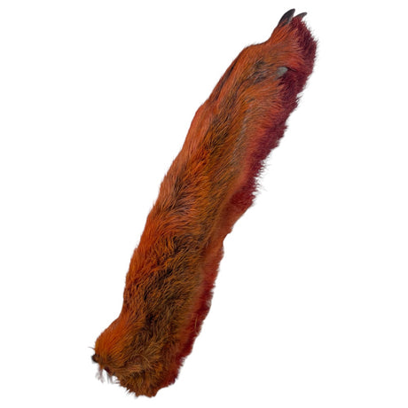 Semperfli Snowshoe Rabbit Foot Red Rabbit Hair