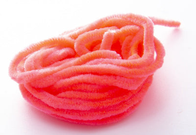 Semperfli Worm Chenille Fl Pink / Sparkle Chenilles, Body Materials