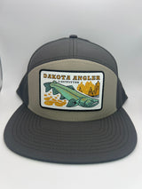 Shop Logo Patch 7 Panel Performance Cap Gravel - Basalt Hats, Gloves, Socks, Belts