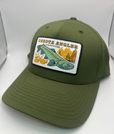 Shop Logo Patch Performance Cap Curved Burnt Olive Hats, Gloves, Socks, Belts