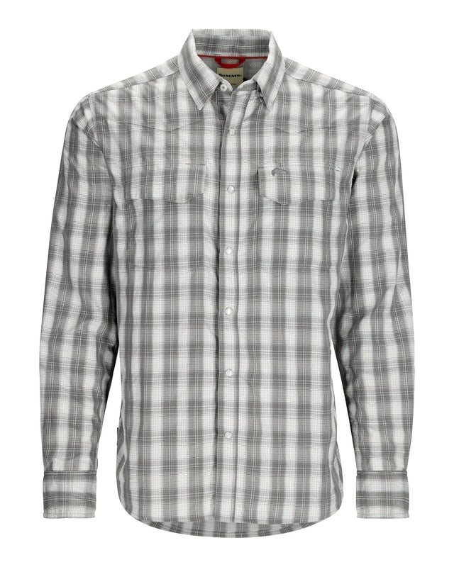 Simms Big Sky Long Sleeve Shirt Medium / Exuma Plaid Sportswear