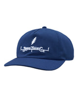Simms Double Haul Cap - Grateful Dead Lightning Script - Navy Clothing