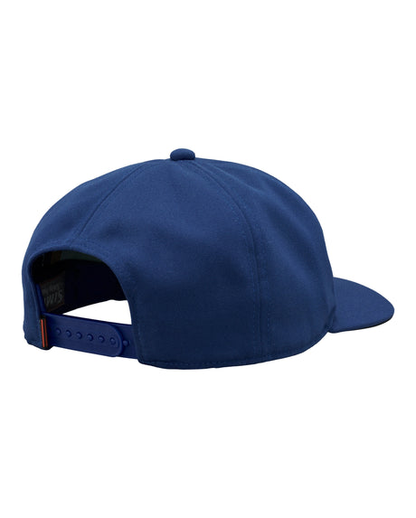 Simms Double Haul Cap - Grateful Dead Lightning Script - Navy Clothing