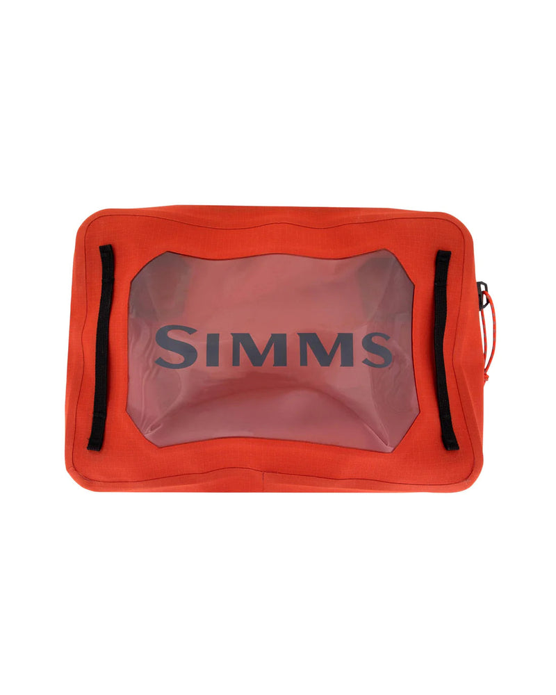 Simms Dry Creek Waterproof Gear Pouch 4L Simms Orange Luggage