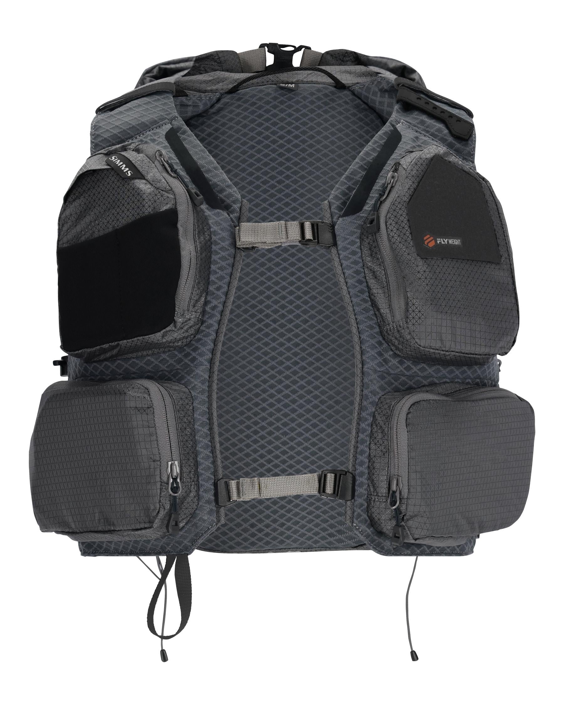 Simms Flyweight Vest Pack Smoke / S/M Vests & Packs