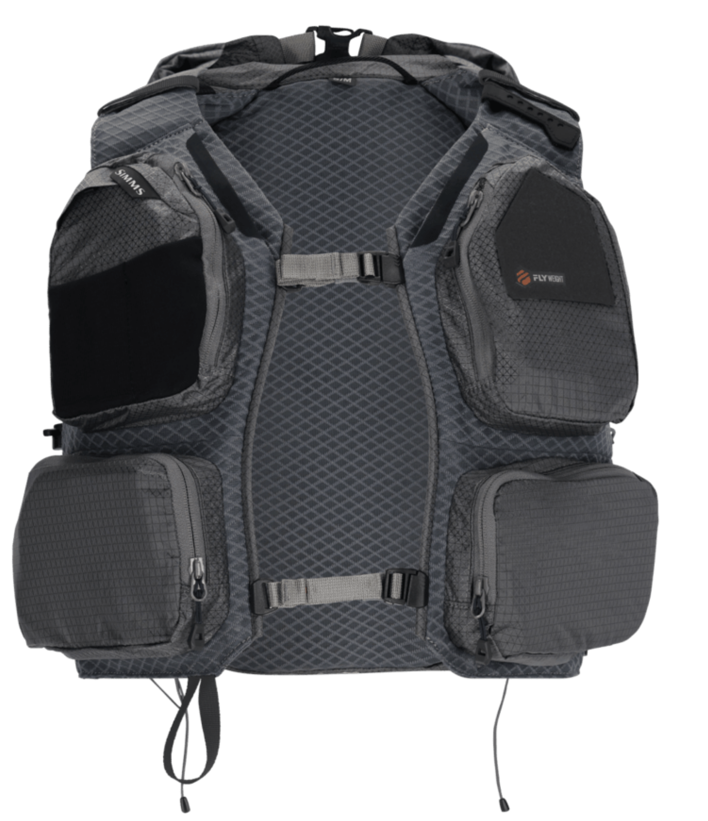 Simms Flyweight Vest Smoke / S/M Vests & Packs