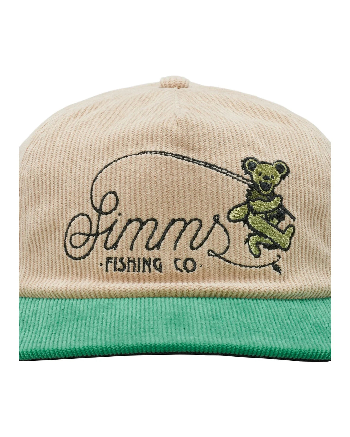 Simms Grateful Dead Double Haul Cap - Corduroy Wonders - Tan Hats