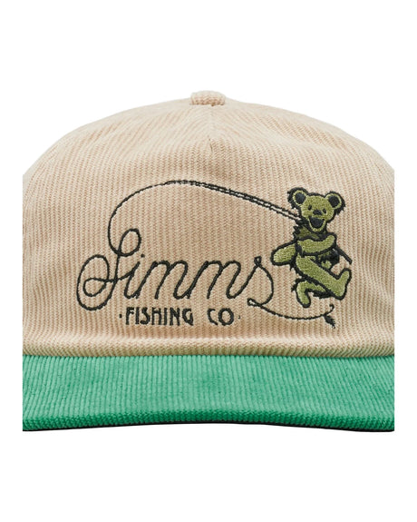 Simms Grateful Dead Double Haul Cap - Corduroy Wonders - Tan Hats