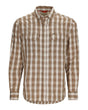 Simms M's Big Sky LS Shirt Driftwood Plaid / L Sportswear