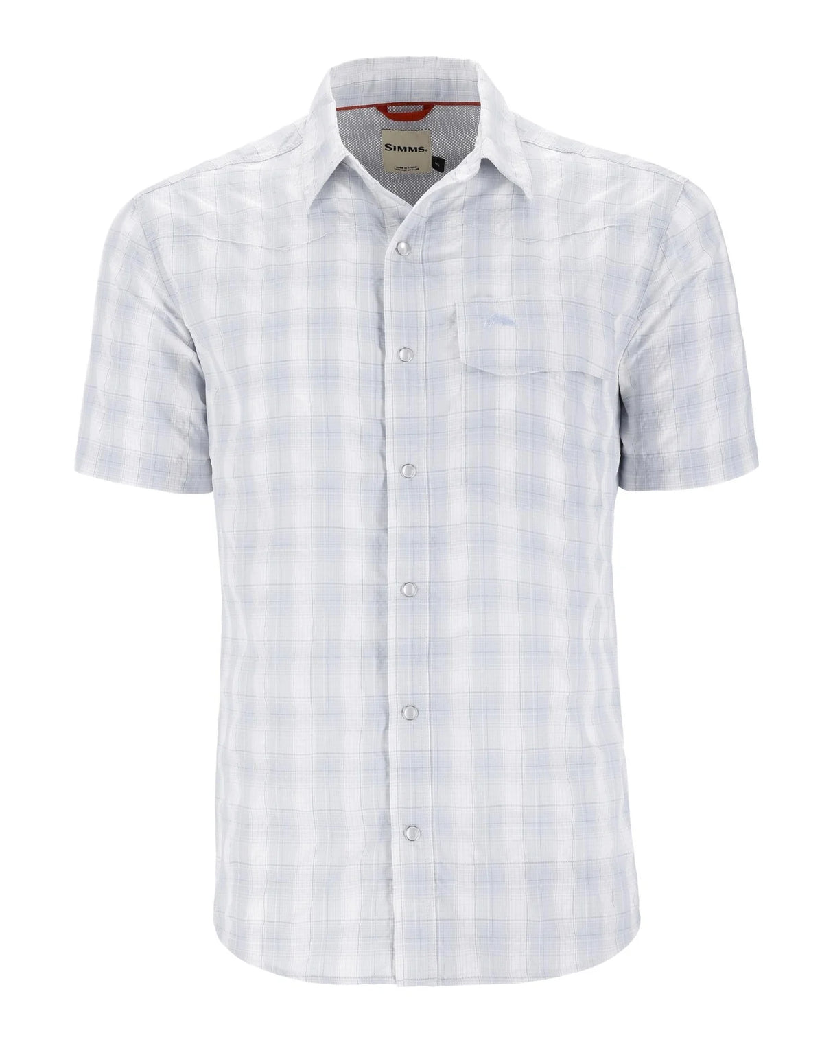 Simms M's Big Sky SS Shirt White Bimini / S Clothing