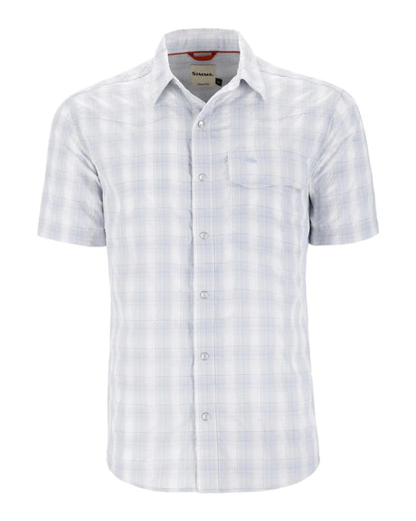 Simms M's Big Sky SS Shirt White Bimini / S Clothing